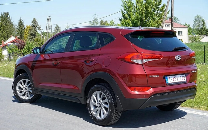 Hyundai Tucson cena 69700 przebieg: 109000, rok produkcji 2016 z Nakło nad Notecią małe 667